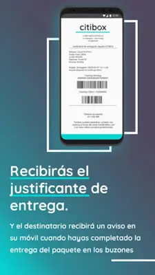 Citibox mensajeros android App screenshot 1